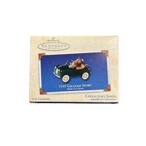 Hallmark Keepsake Ornament 1949 Gillham Sport Kiddie Car Classics Christmas
